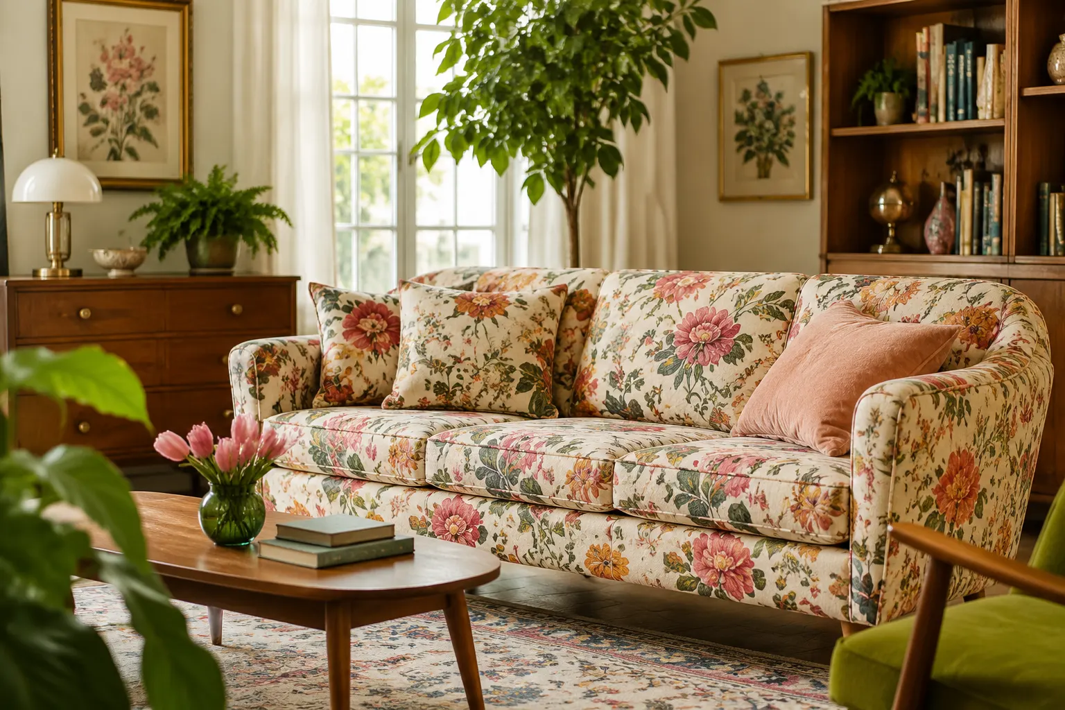 Floral Sofa Trend Returns With a Fresh Modern Twist