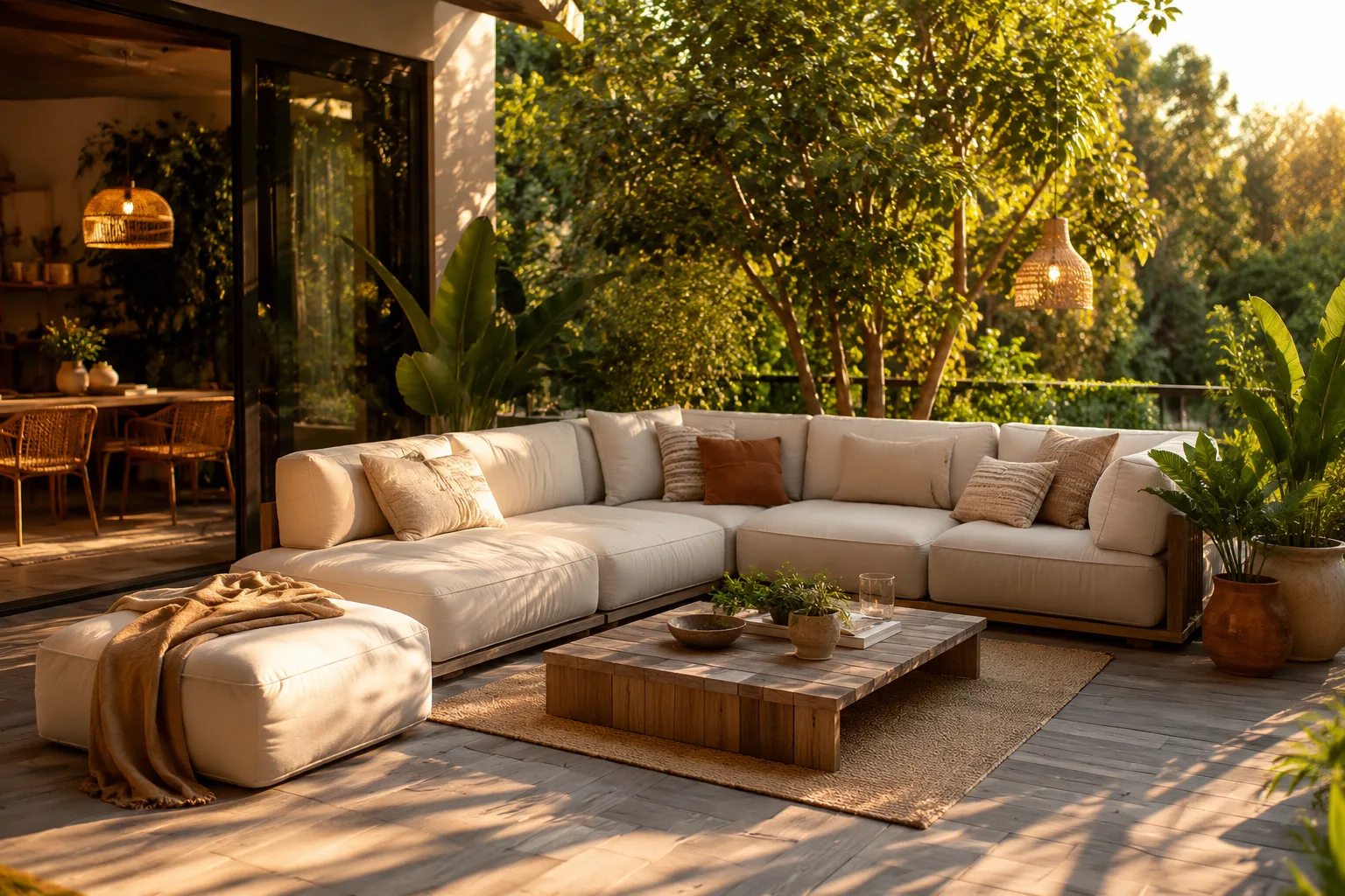 Modular Outdoor Sofa Makes Patios Feel Alive