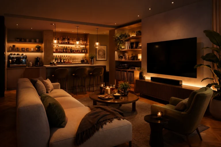 Home Entertainment Spaces Become Daily Rituals